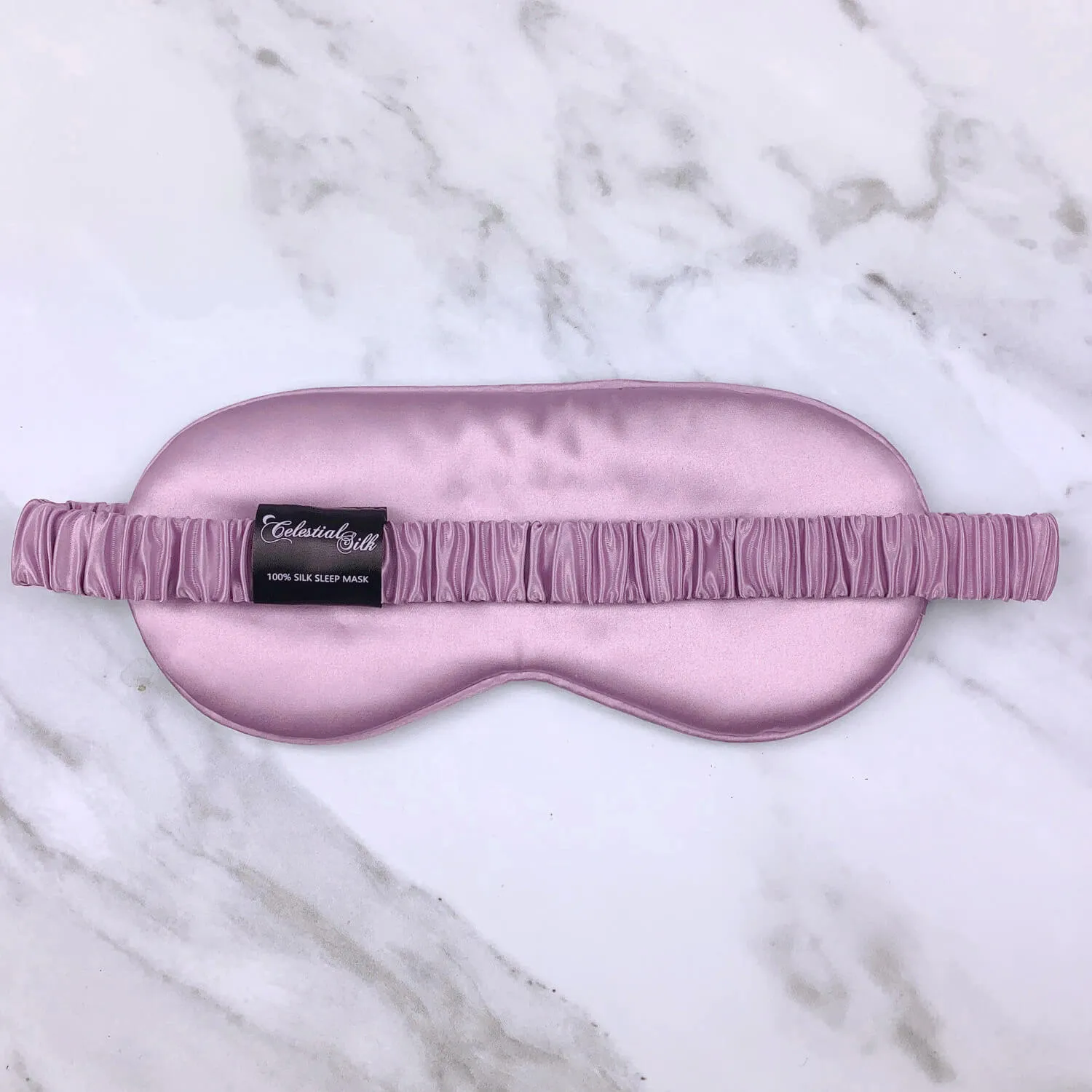 100% 25 Momme Mulberry Silk Eye Mask  - Lavender