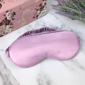 100% 25 Momme Mulberry Silk Eye Mask  - Lavender