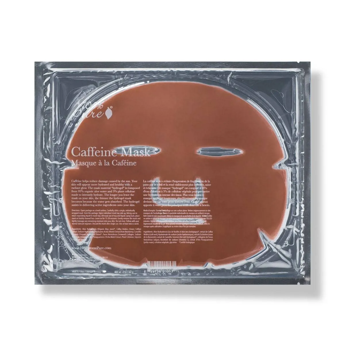 100% Pure:  Caffeine Mask Single Pack
