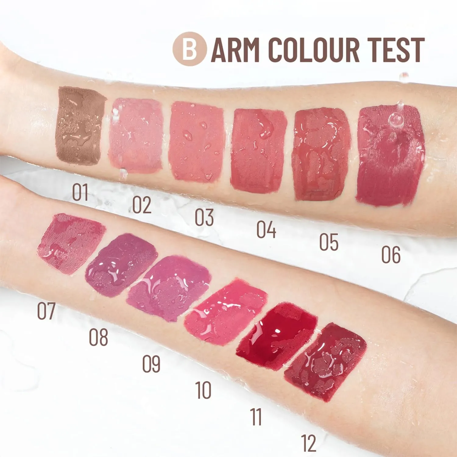 12-Piece Velvet Matte Liquid Lipstick Set - Waterproof, Long-Lasting, Non-Stick Gloss for Women