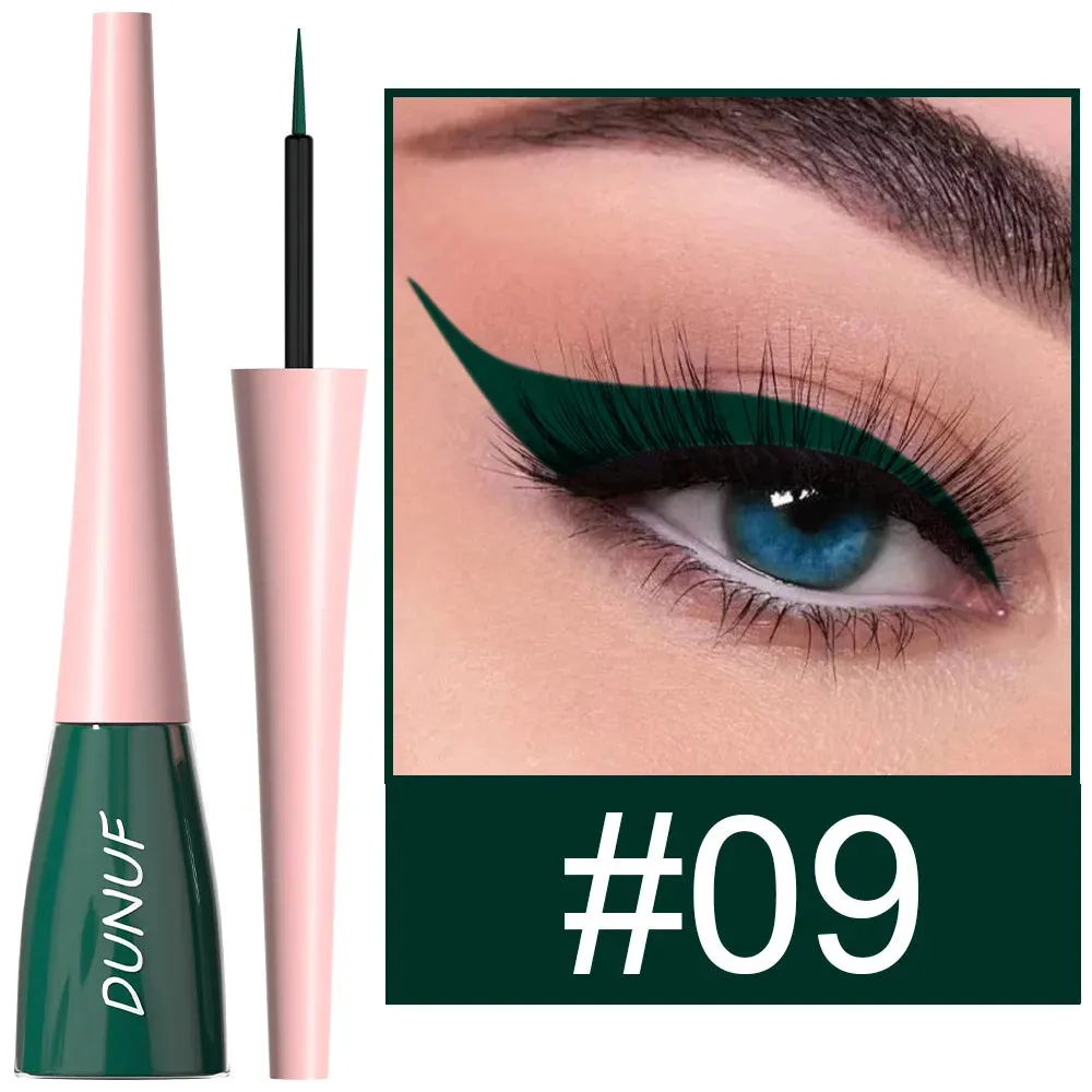 12 Pieces Color Waterproof Eyeliner Pencil