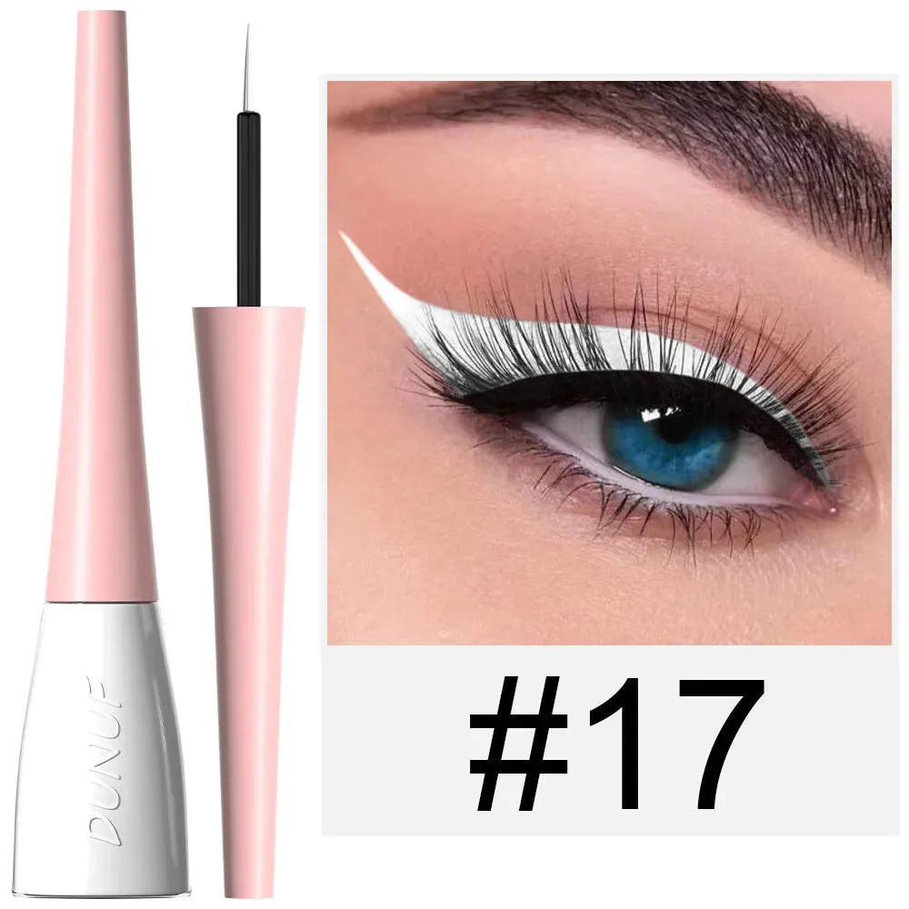 12 Pieces Color Waterproof Eyeliner Pencil