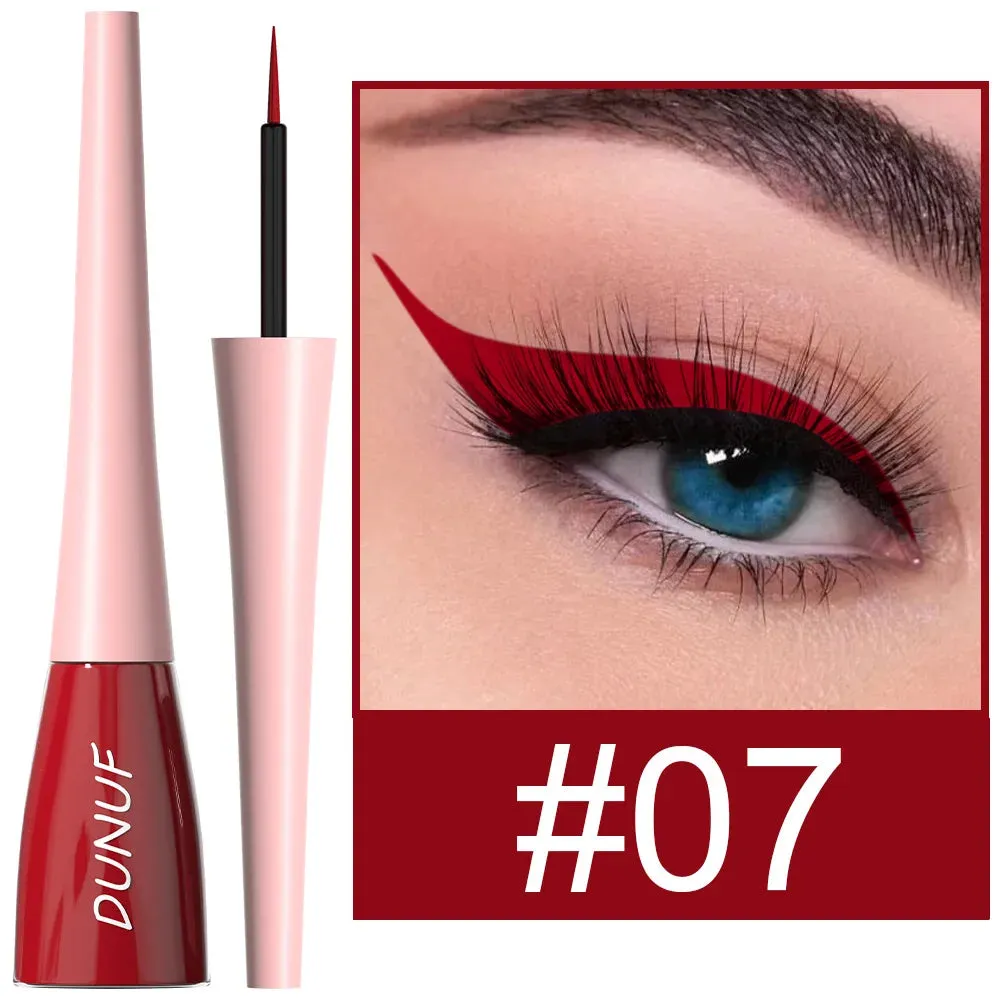 12 Pieces Color Waterproof Eyeliner Pencil