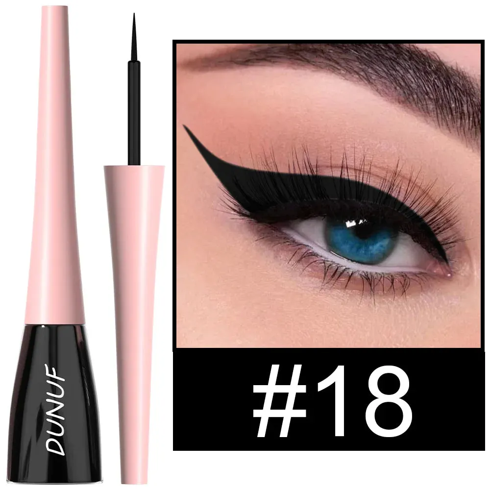 12 Pieces Color Waterproof Eyeliner Pencil
