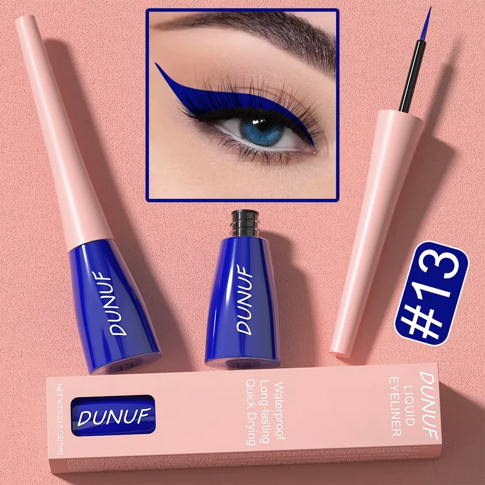 12 Pieces Color Waterproof Eyeliner Pencil