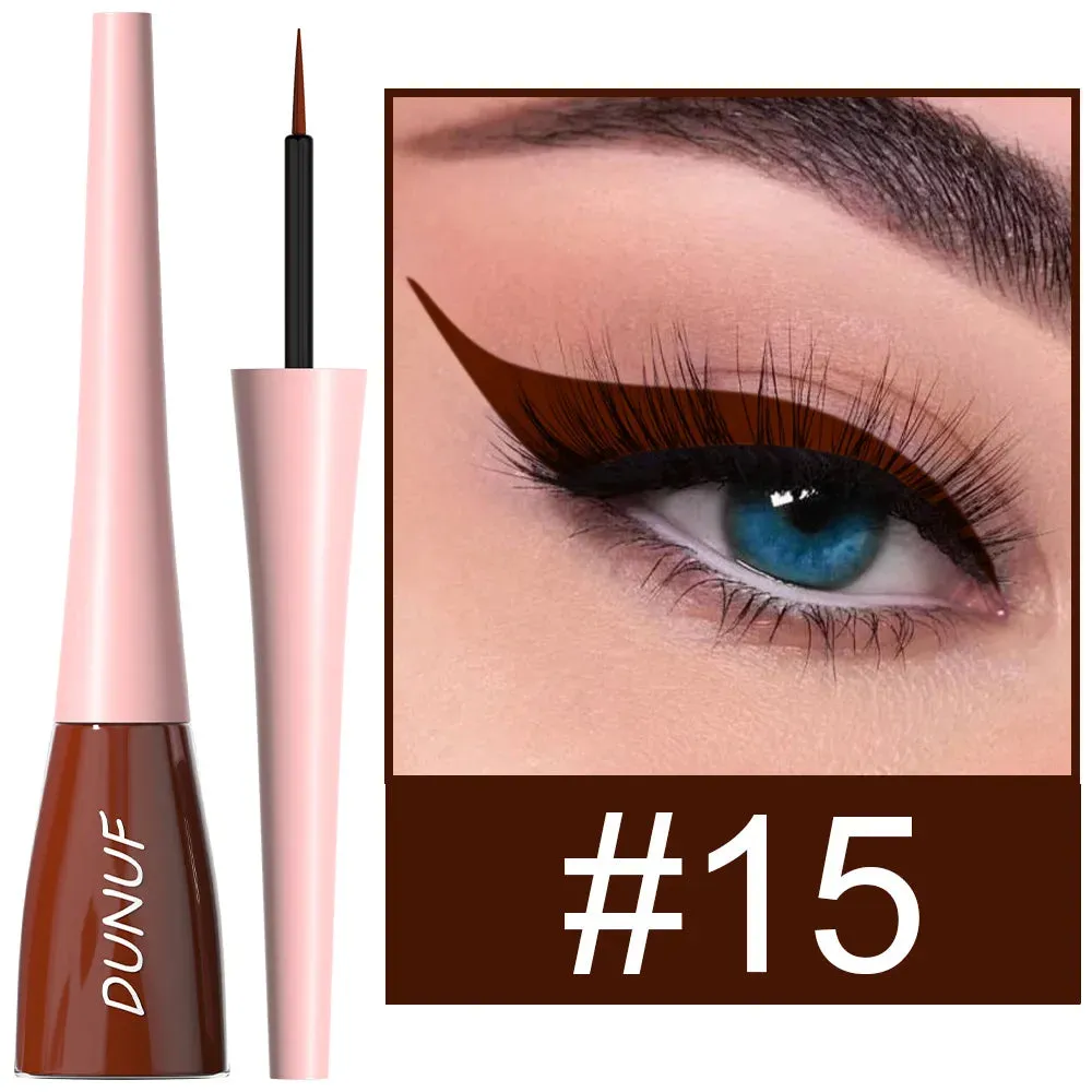 12 Pieces Color Waterproof Eyeliner Pencil