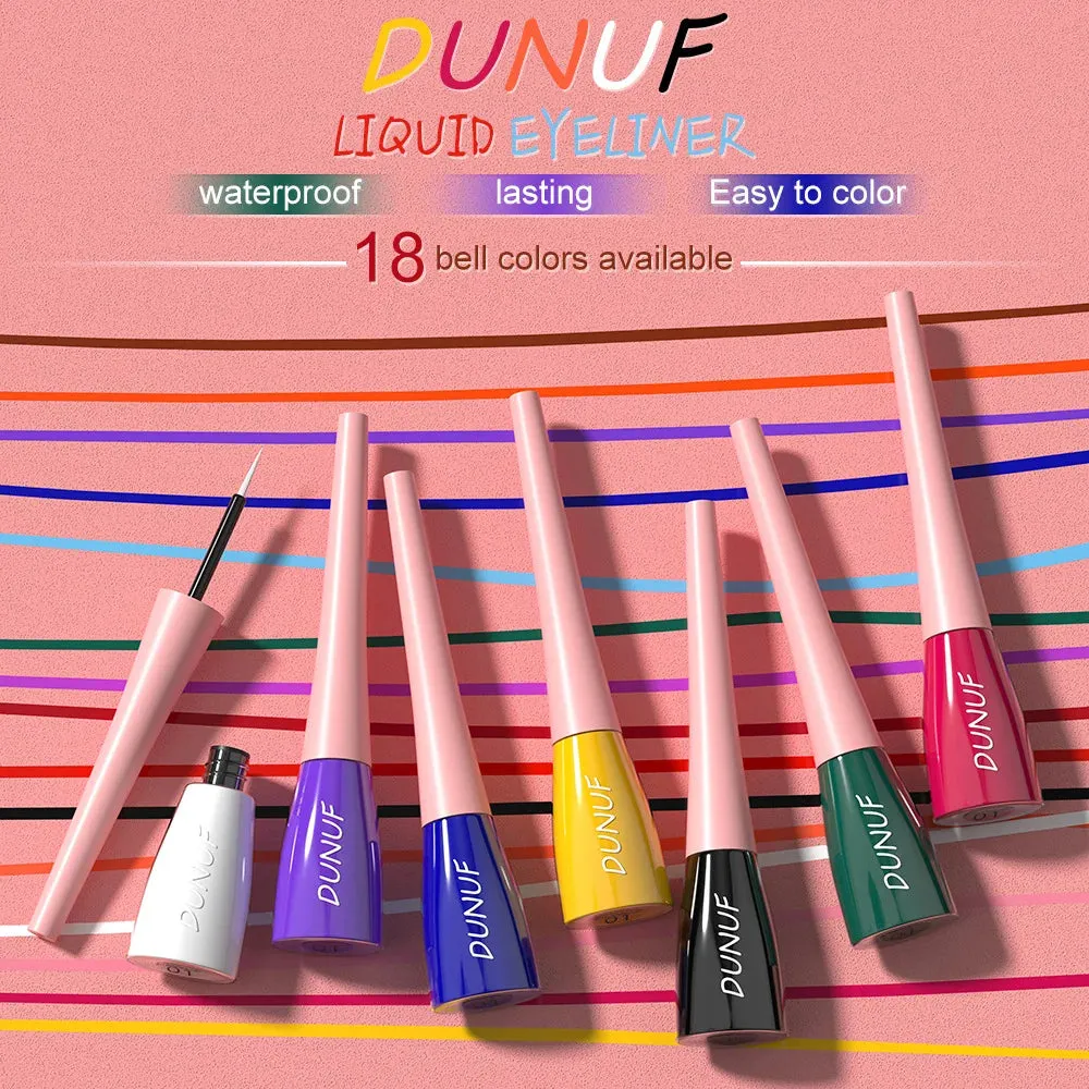 12 Pieces Color Waterproof Eyeliner Pencil