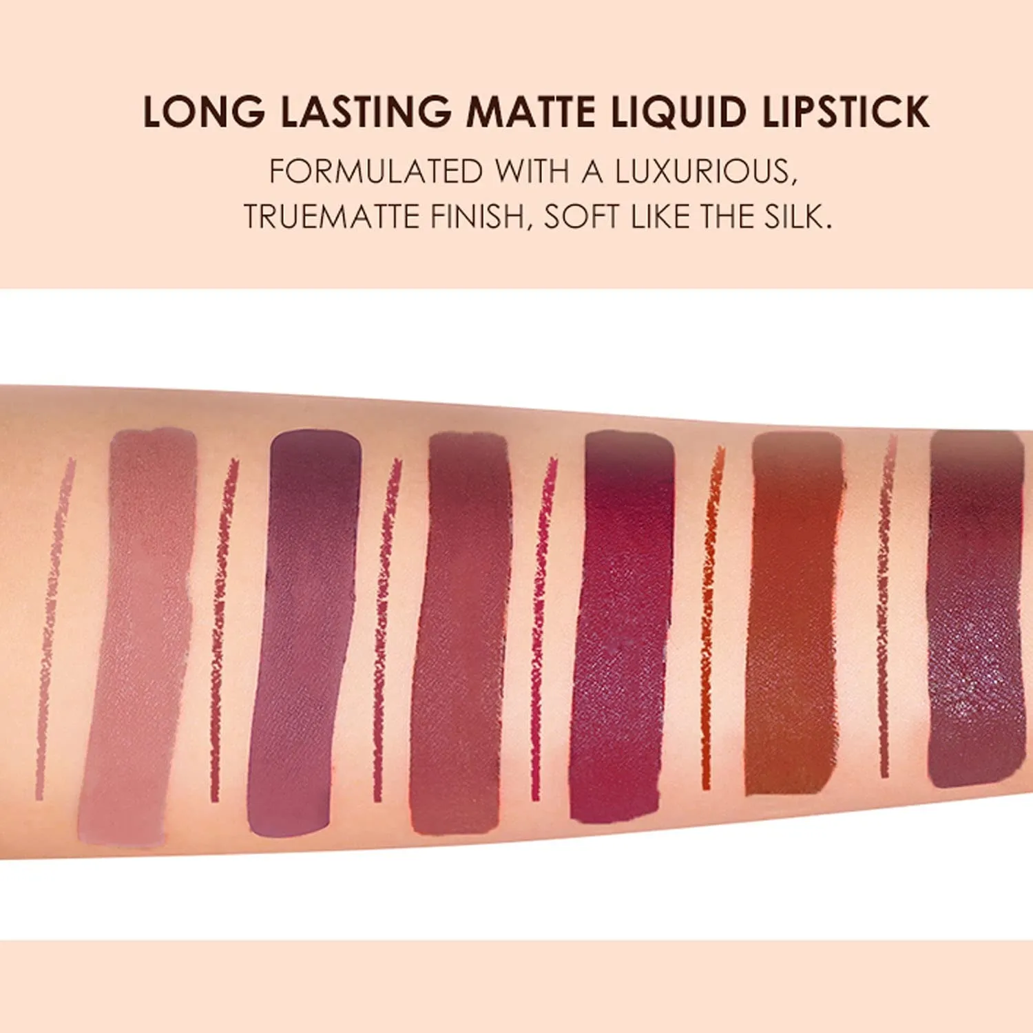 12Pcs Matte Liquid Lipstick   Lip Liner Pens Set, One Step Lips Makeup Kits Pigment Velvety Nude Lip Stain Waterproof Long Wear Lip Gloss Make up Gift Set (Set A)