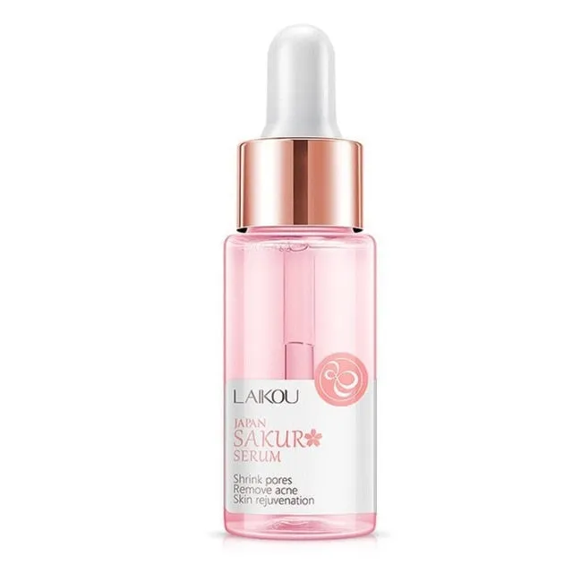 15ml Gold Snail & Vitamin C Whitening Serum Japan Sakura Hyaluronic Acid skin Care Face Serum