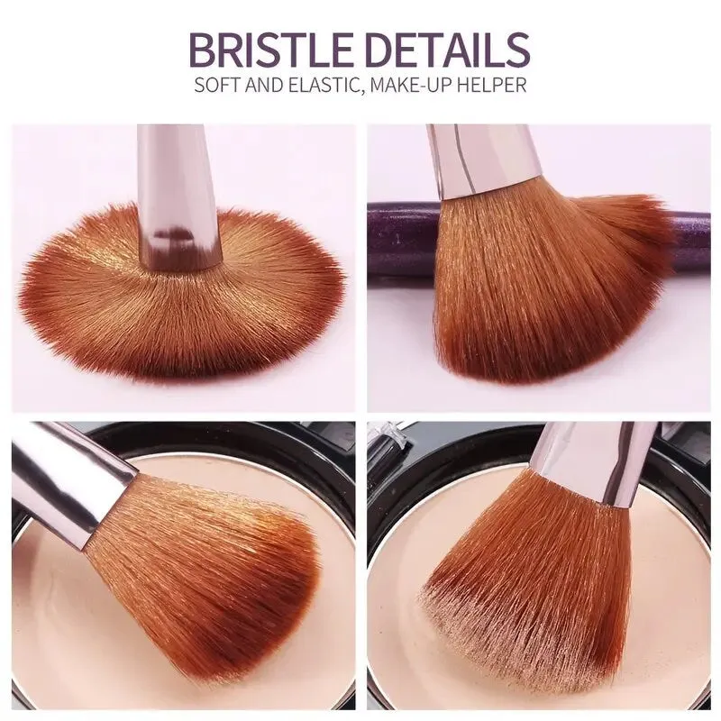 18PCS Makeup Brushes Set For Eyeshadow Foundation Powder Eyeliner Multifunctional Professional Soft Nylon Bristle Full Face Makeup Tools Kit