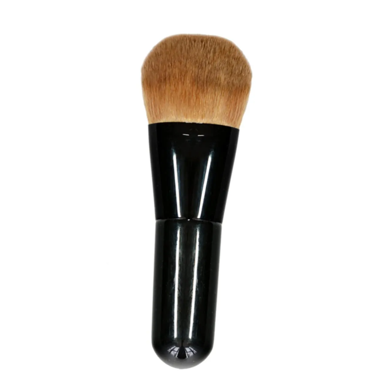 1pc Angled Loose Powder Brush Fluffy Foundation Makeup Tool for Blending and Buffing Compatible and Liquid Foundations for Women Cosmetics