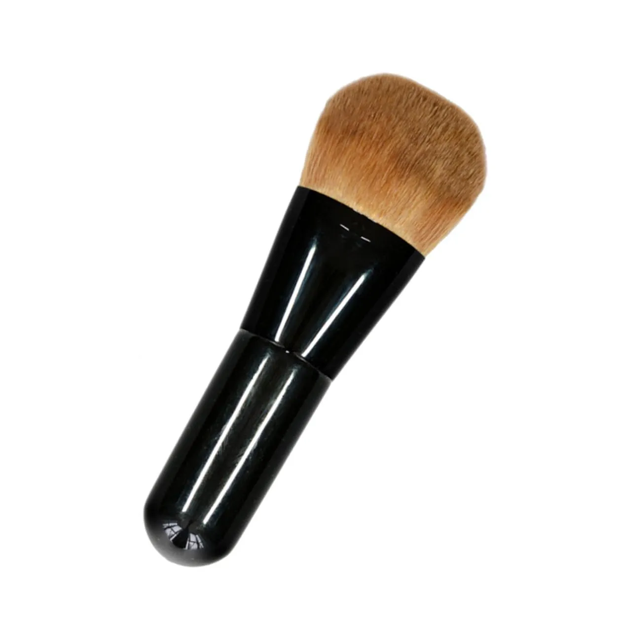 1pc Loose Powder Foundation Brush Ergonomic Makeup Blending Tool for Liquid and Powder for Contouring Highlighting and Blush Application Premium Synthetic Bristles for and Easy