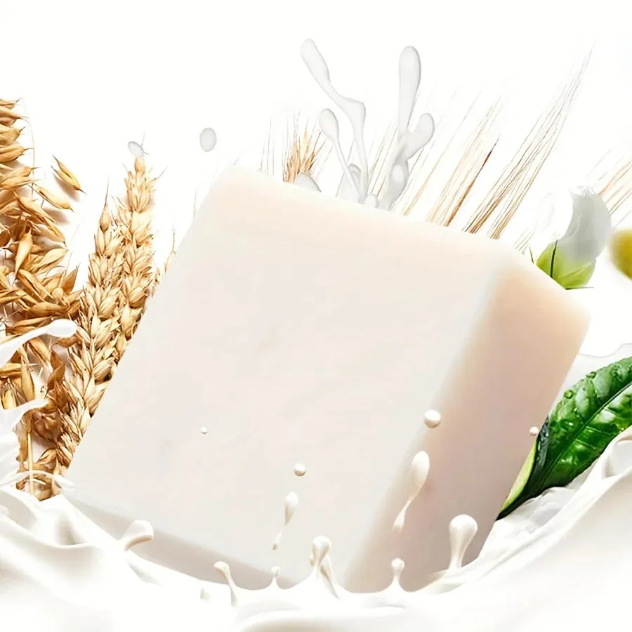 1pc Thailand Original Milk Rice Soap, Essential Oil Soap