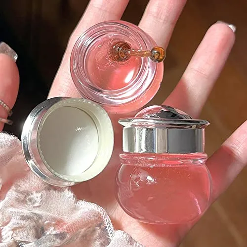 2 Bottles Honey Lip Balm, Day Repair Deep Moisture and Fade Lip Lines, Rich in Vitamin E & Beeswax Essence Natural Lip Enhancer Care Sleeping Lip Mask
