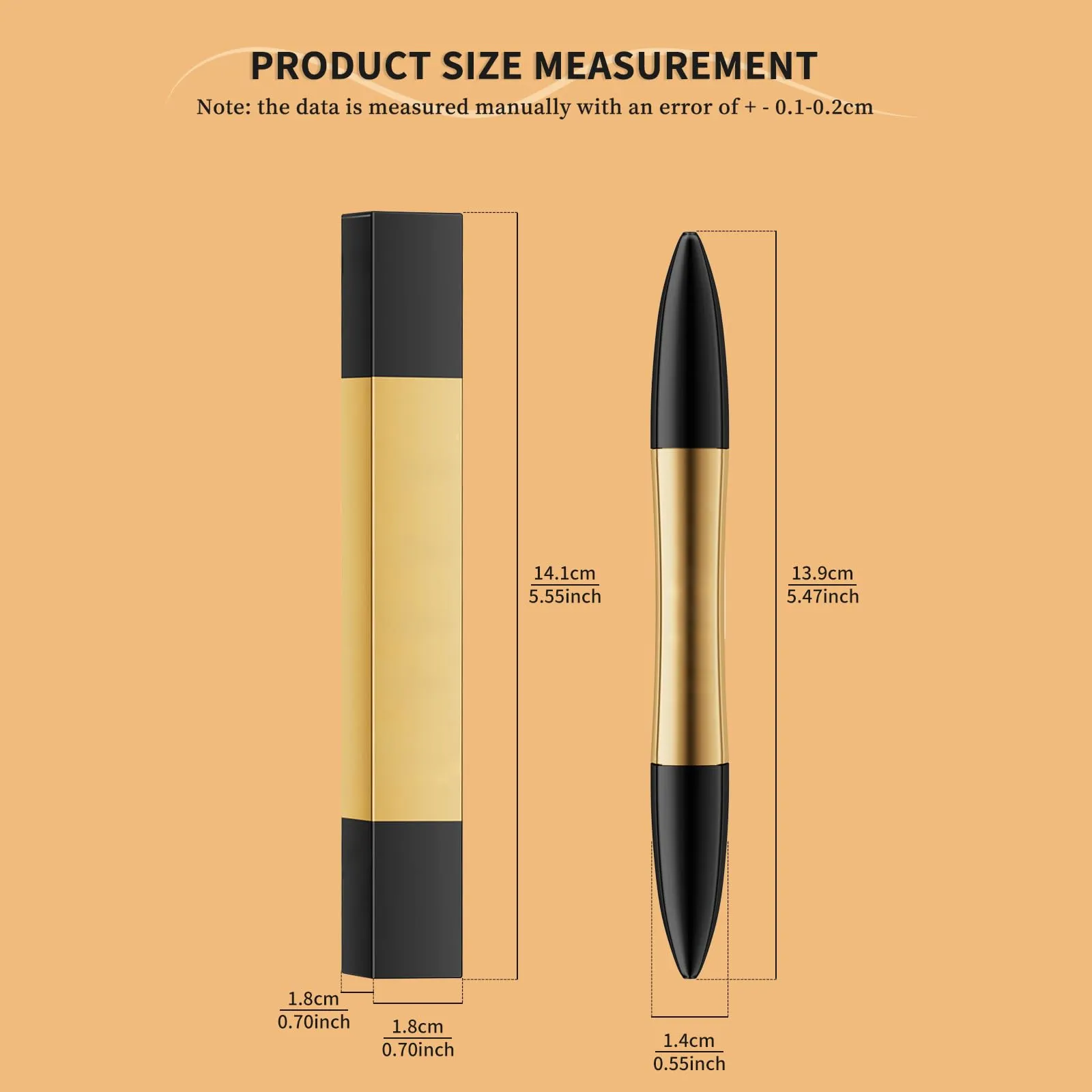 2 in 1 Magic Eyebrow Pencil, 3D Microblading Eyebrow Tattoo Pencil 4 Fork Tip with Eyeliner, Multifunction Double Head Contouring Pen Waterproof Makeup Tools for Natural Eyebrow Makeup (Grey)