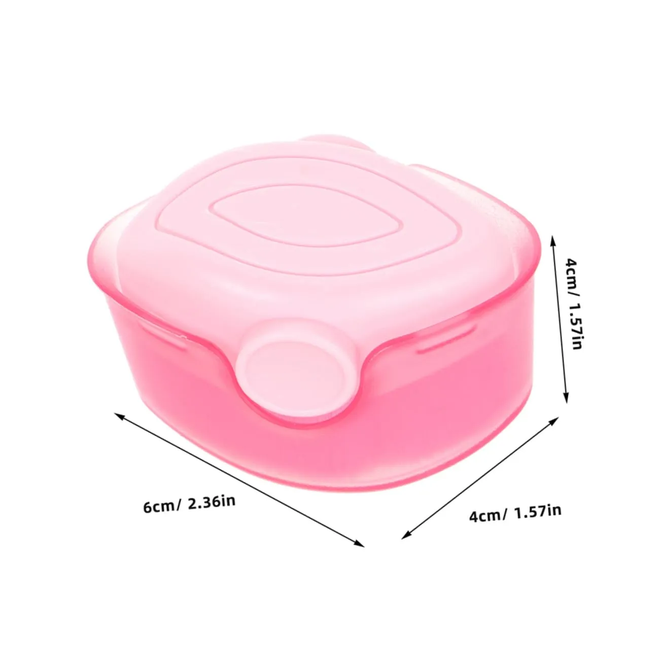 2PCS Portable Travel Foundation Brush with Soft Bristles for Effortless Blending Stylish Makeup Tool for Liquid and Powder Application with Storage Case