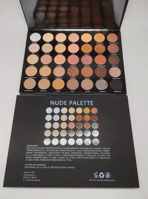 35Nude Eyeshadow Palette | Makeup Eyeshadow Palette | Glitter Eyeshadow