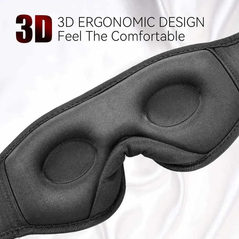 3D Eye Sleeping Mask with Headband