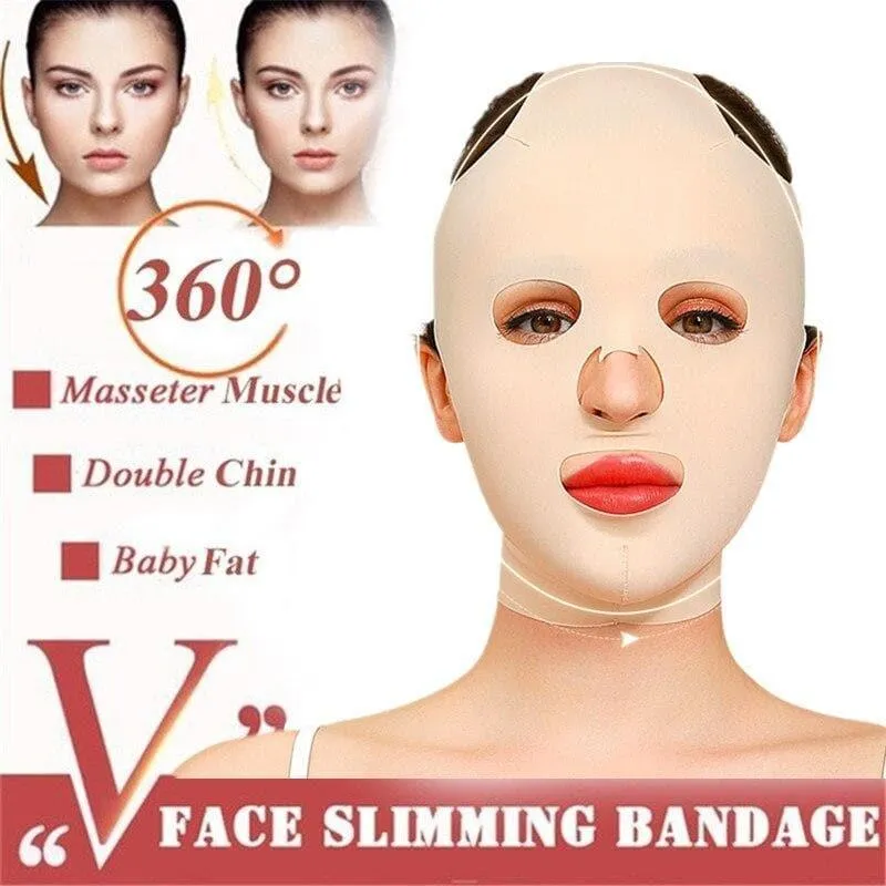 3D Mask Face shaper mask Anti wrinkle Sleep Mask UK - Slimming Bandage, V Face Shaper