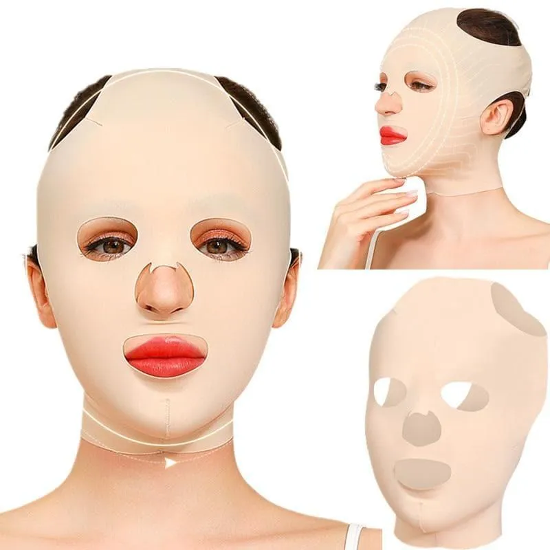 3D Mask Face shaper mask Anti wrinkle Sleep Mask UK - Slimming Bandage, V Face Shaper