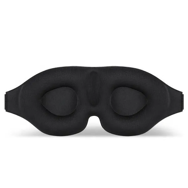 3D Sleeping Eye Mask, Soft Breathable Eye Cover for Women Men, Relaxing Zero Pressure Night Blindfold