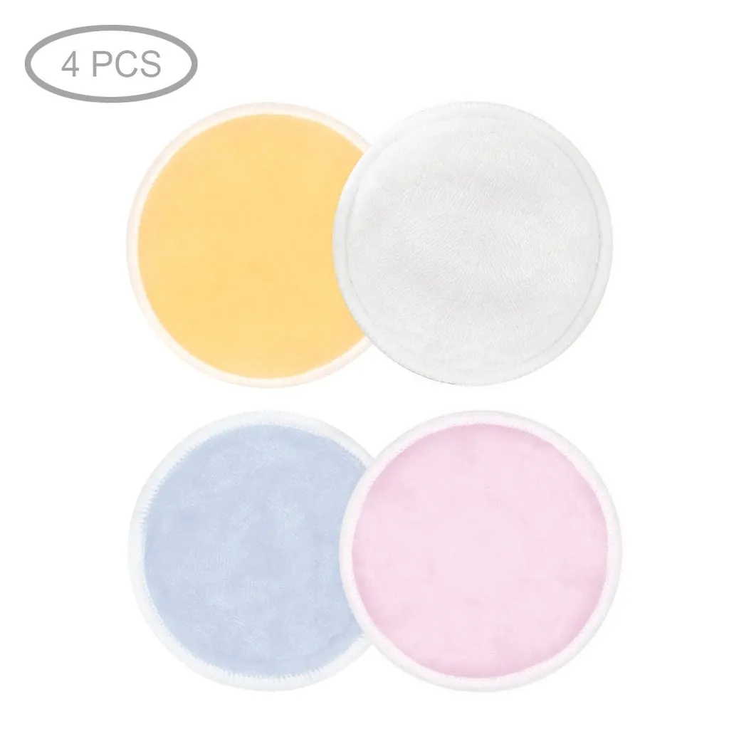 4/8/10/16pcs Makeup Remover Washable Cotton Pads Reusable Face Wipes Microfiber Make-Up Remover Three Layers Natural Soft Bamboo