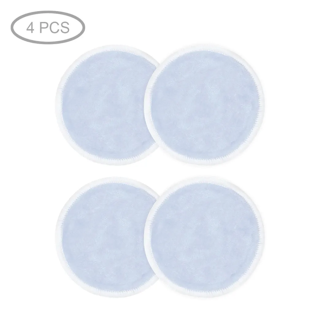 4/8/10/16pcs Makeup Remover Washable Cotton Pads Reusable Face Wipes Microfiber Make-Up Remover Three Layers Natural Soft Bamboo