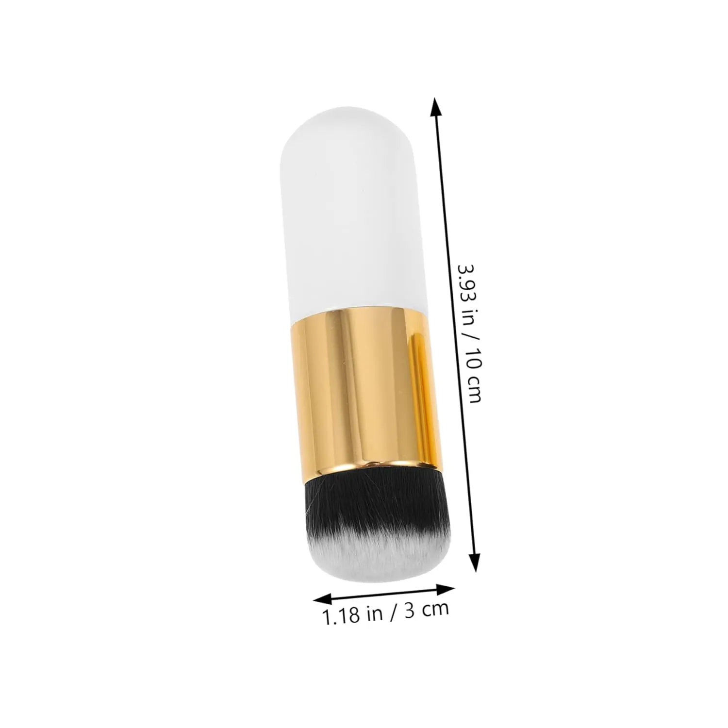 4pcs Fluffy Loose Powder Brush for Makeup Professional Cosmetics Brush for Foundation Blush Application Comfortable Synthetic Hair Chic Design for Blending Buffing