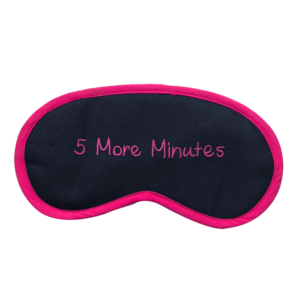 5 More Minutes (Pink) Eye Mask