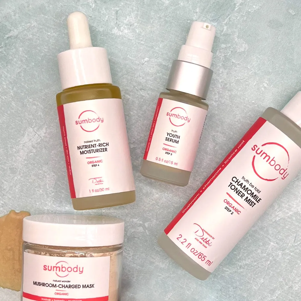 5 Steps to Perfect Skin Organic Skincare Set - Includes 5 Full Size Products