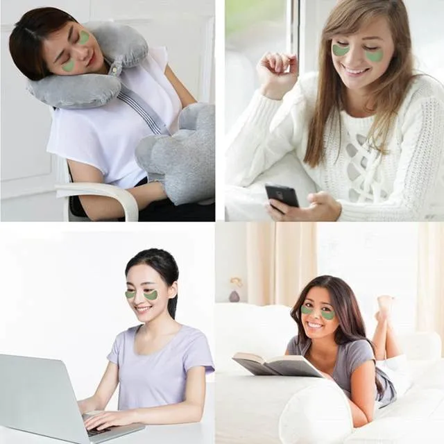 60Pcs Collagen Crystal Eye Mask Gel Eye Patches Anti Wrinkle Dark Circles Remove