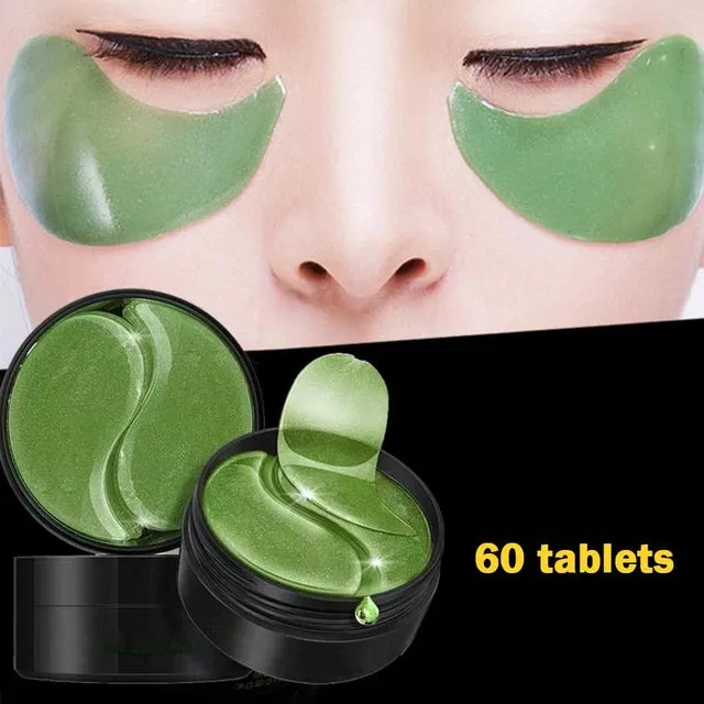 60Pcs Collagen Crystal Eye Mask Gel Eye Patches Anti Wrinkle Dark Circles Remove