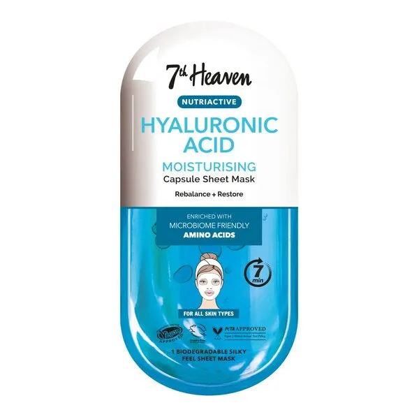 7th Heaven Nutriactive Hyaluronic Acid Sheet Mask