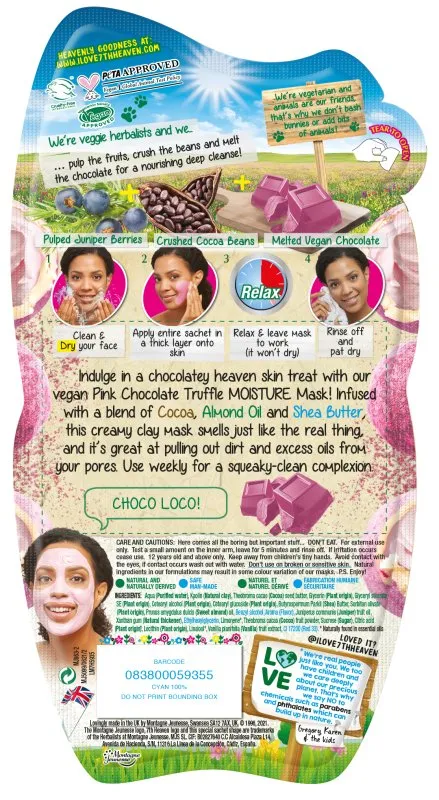 7th Heaven Pink Chocolate Truffle Mud Masque