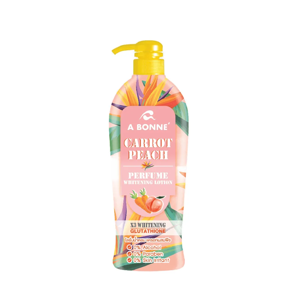 A Bonne Perfume Whitening Lotion With Carrot & Peach - 500ml