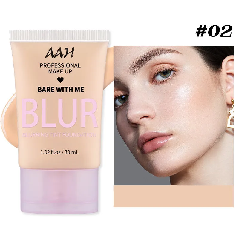 AAH-12 Colors long-lasting concealer foundation, light and breathable