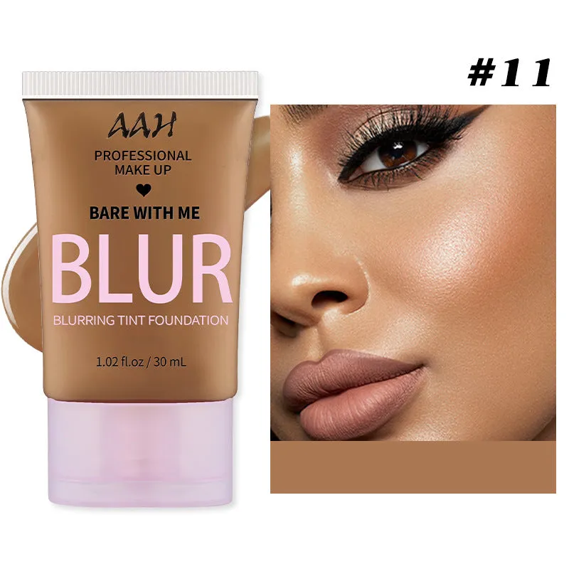 AAH-12 Colors long-lasting concealer foundation, light and breathable