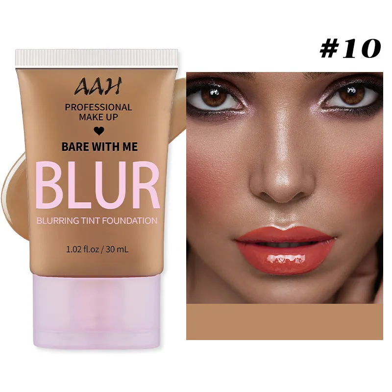 AAH-12 Colors long-lasting concealer foundation, light and breathable