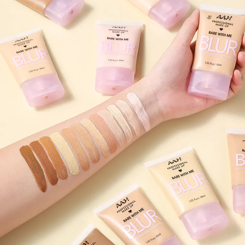 AAH-12 Colors long-lasting concealer foundation, light and breathable
