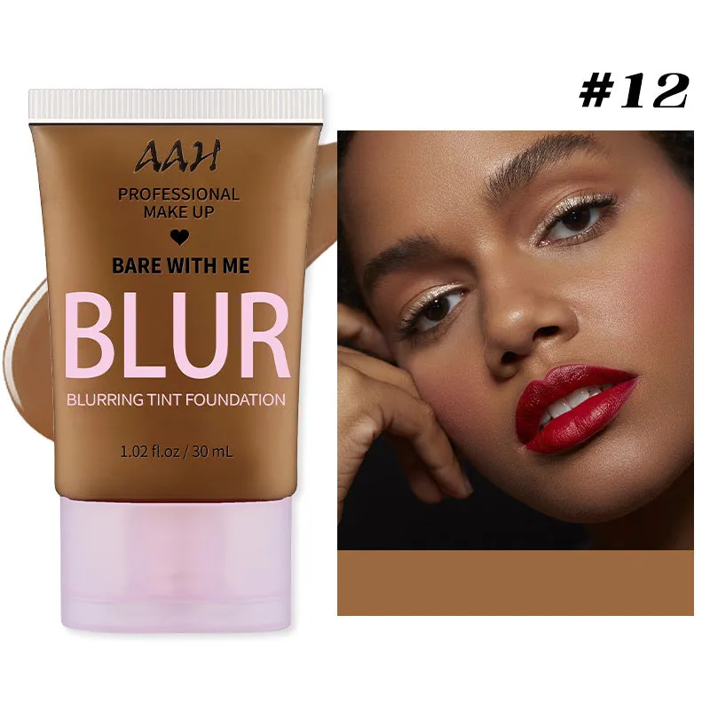 AAH-12 Colors long-lasting concealer foundation, light and breathable