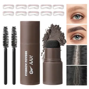 AAH-4 Colors waterproof and sweat-proof eyebrow powder/hairline powder
