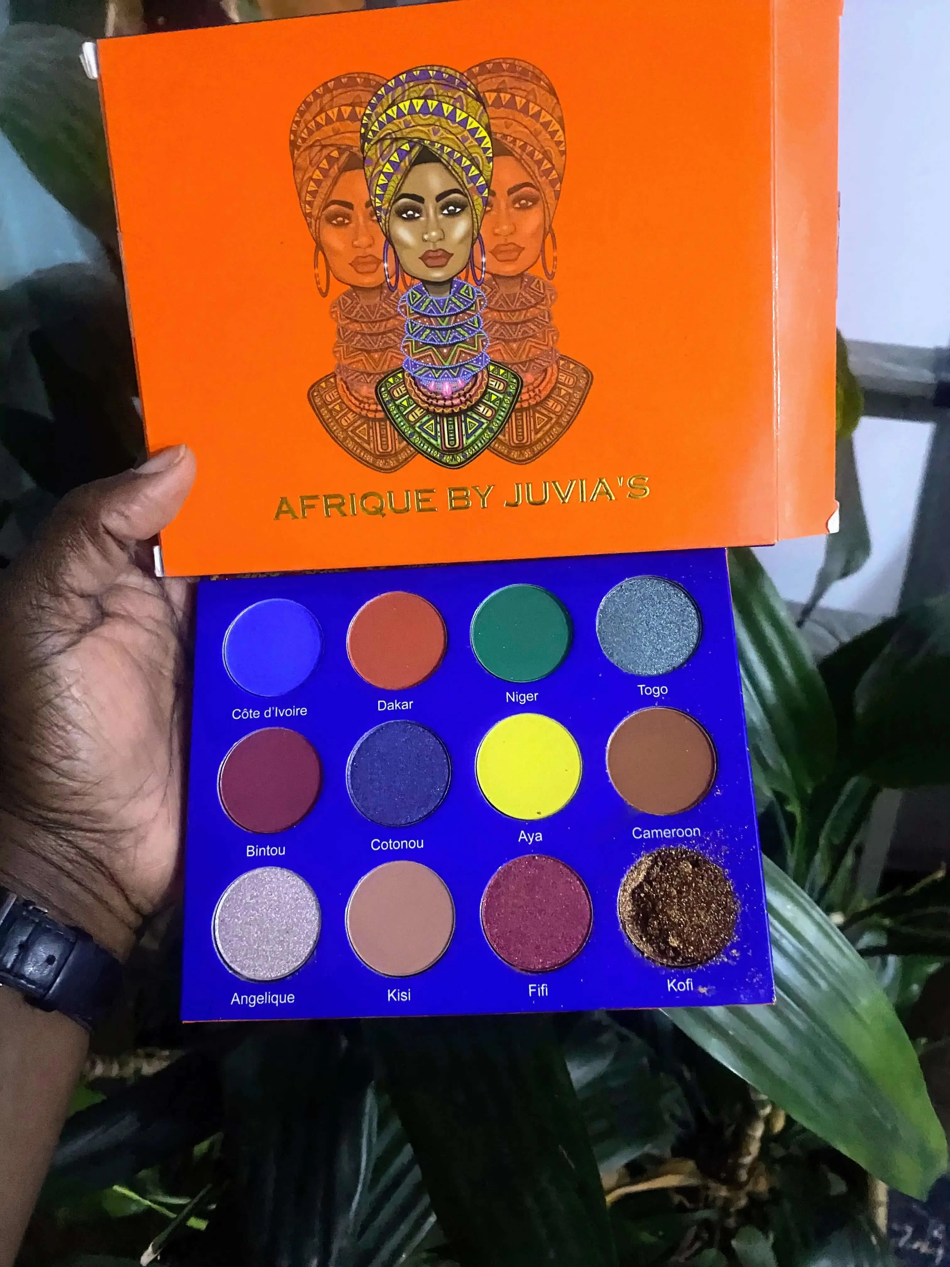 Afrique By Juvia’s Eyeshadow Palette
