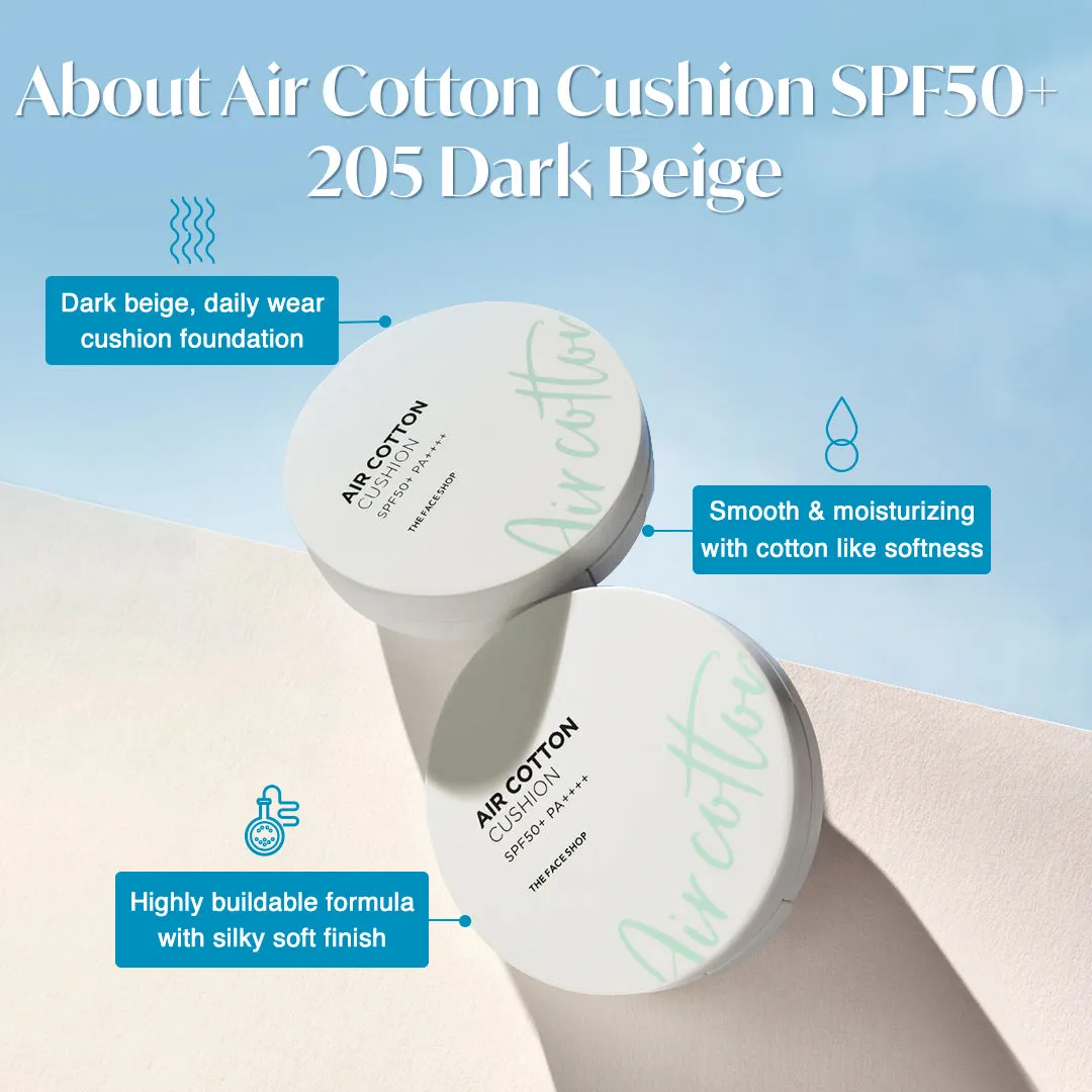 Air Cotton Cushion SPF50  PA     (205 Dark Beige)