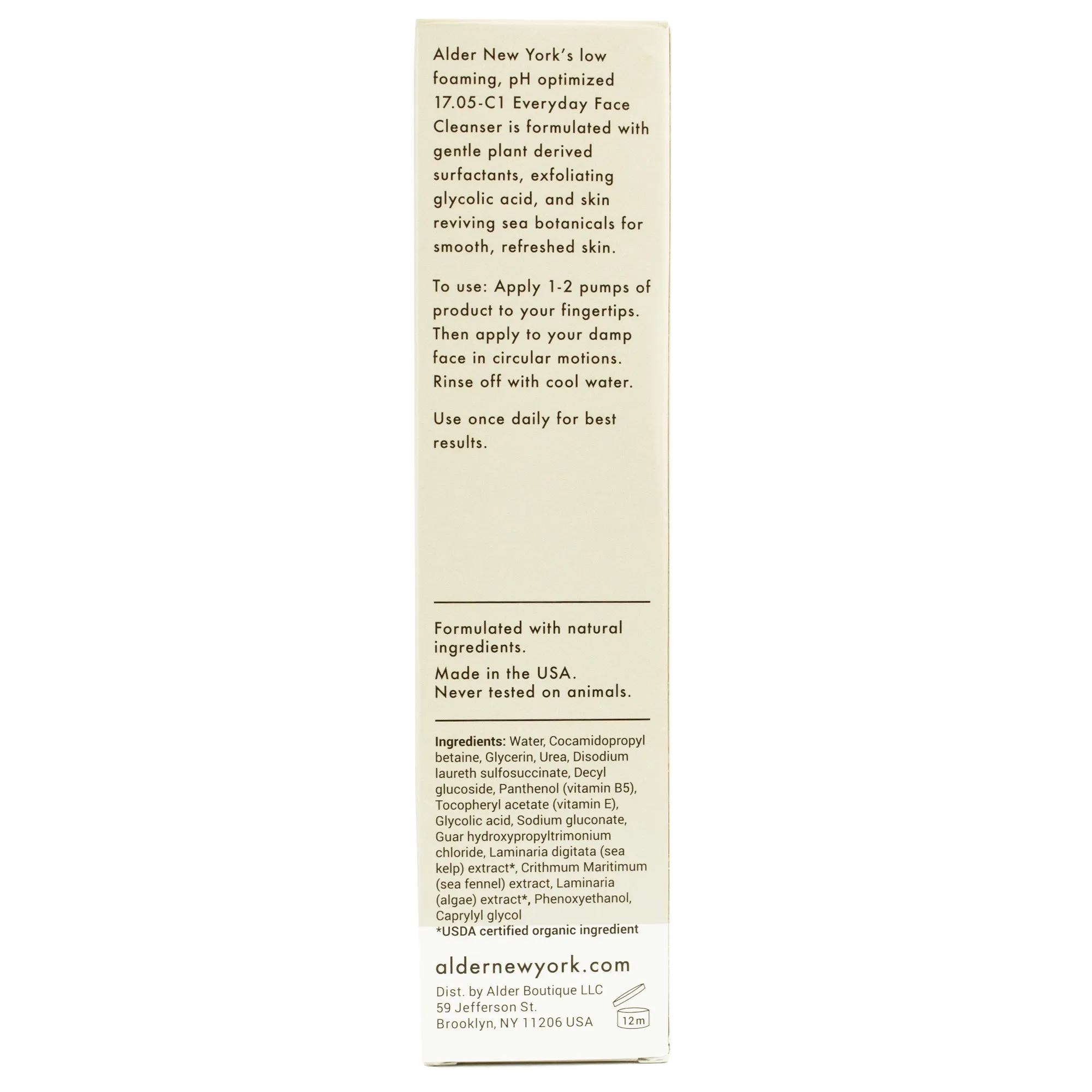Alder New York Everyday Face Cleanser