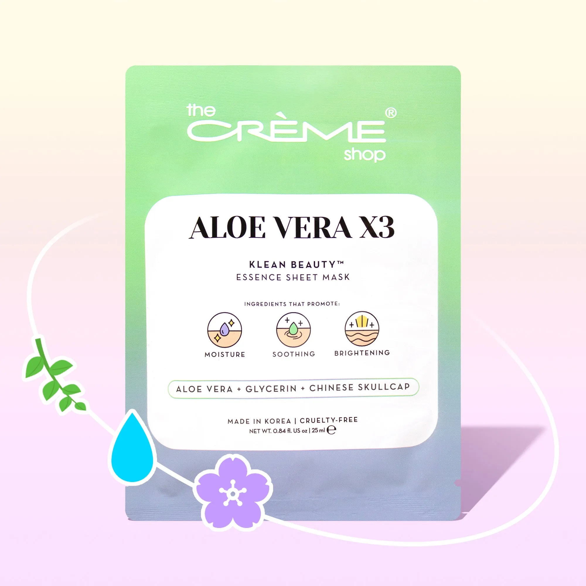 ALOE VERA X3 Klean Beauty™️ Essence Sheet Mask