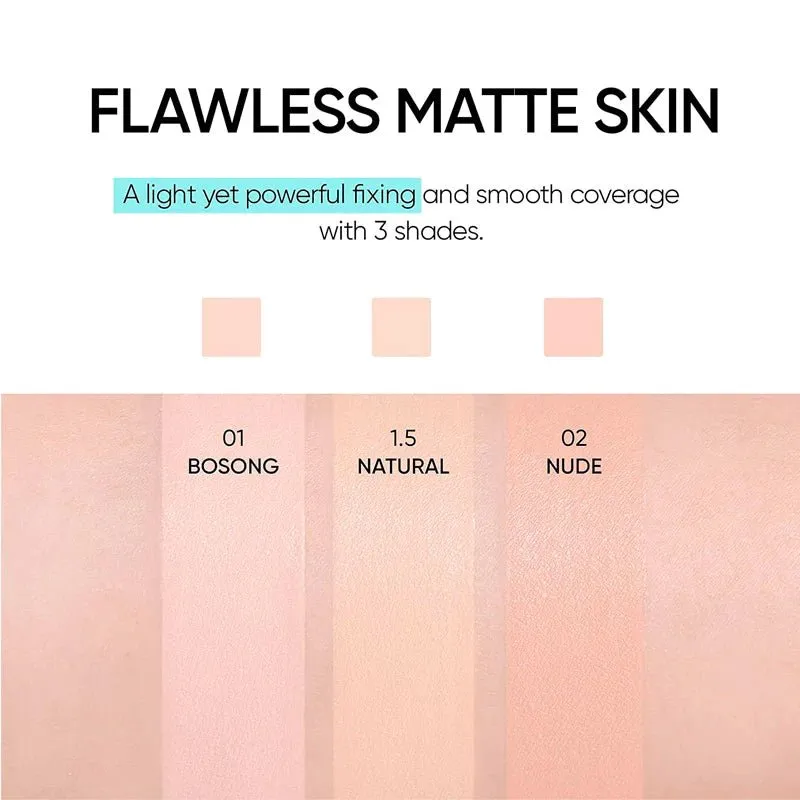 AMUSE Meta Fixing Vegan Cushion 15g - 3 Color to Choose