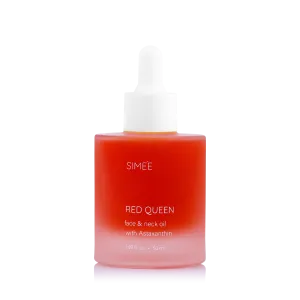 An anti-aging facial serum containing red algae