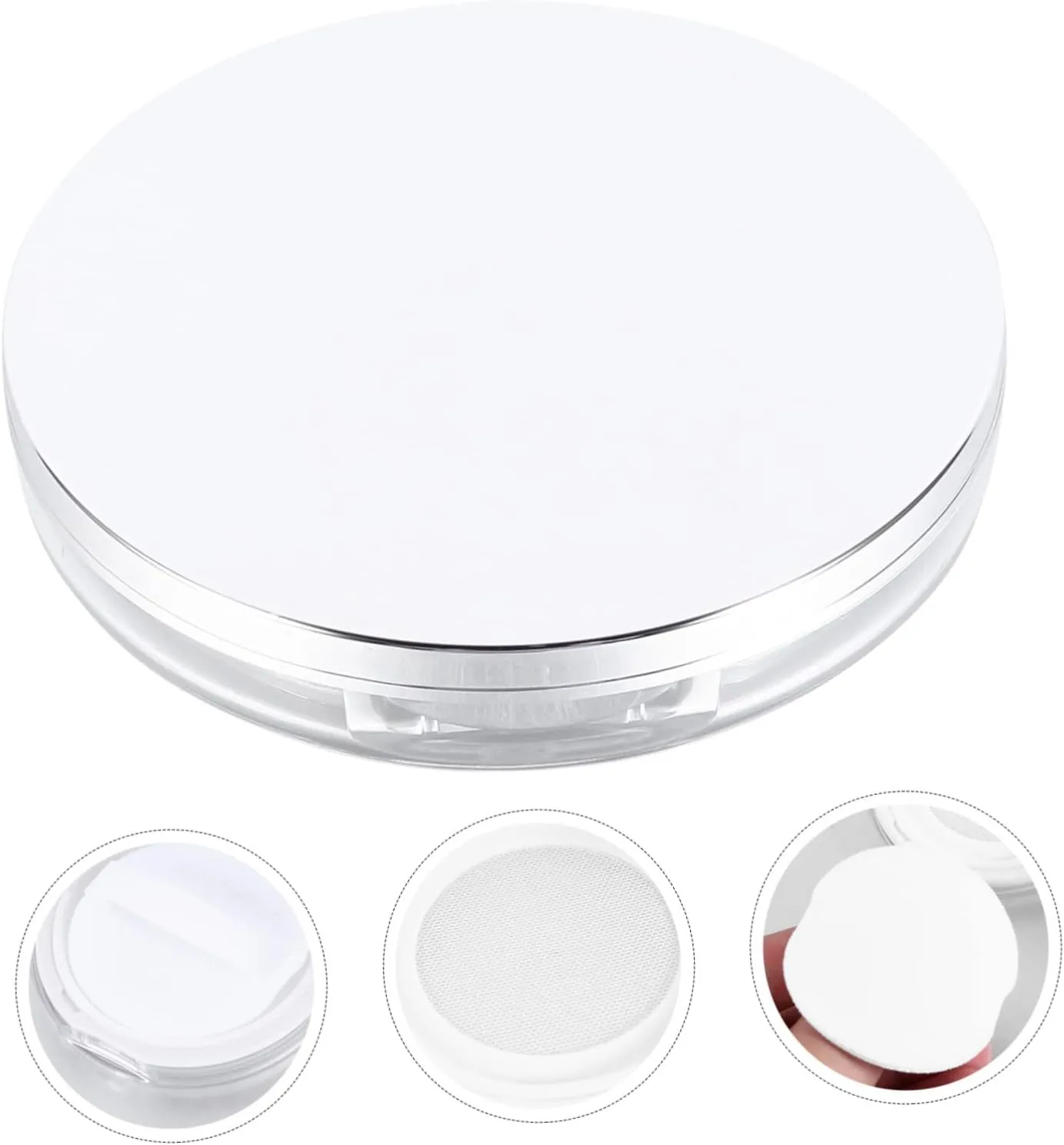 Angoily 2pcs Box Loose Powder Box Toiletry Containers Makeup Powder Container 5g Powder Case Take a Bath