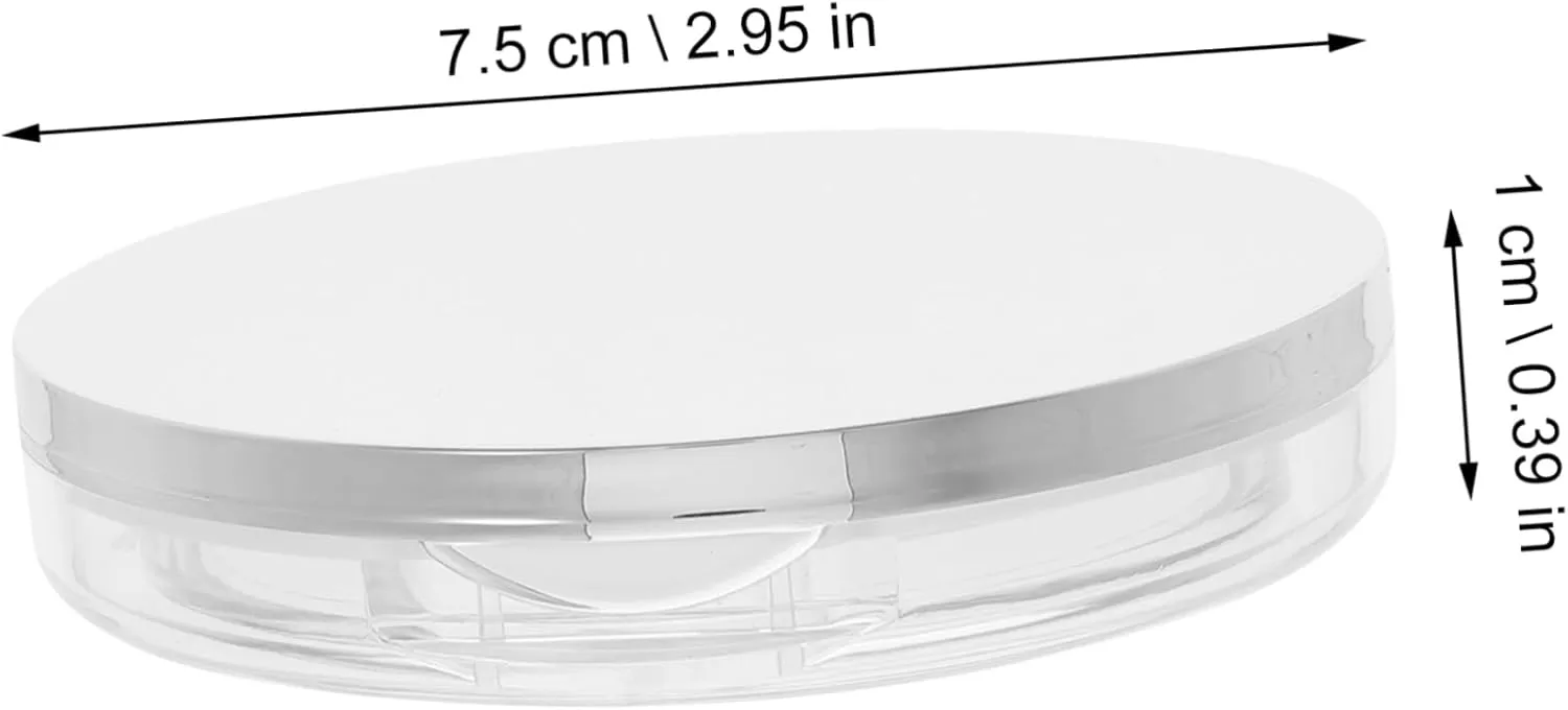 Angoily 2pcs Box Loose Powder Box Toiletry Containers Makeup Powder Container 5g Powder Case Take a Bath