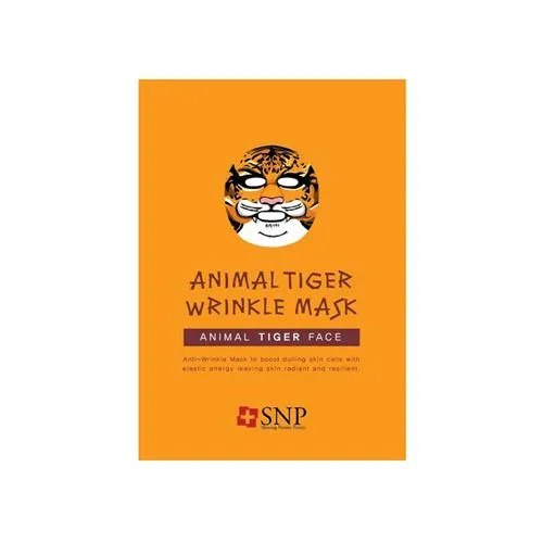 Animal Tiger Wrinkle Mask - 1 Sheet